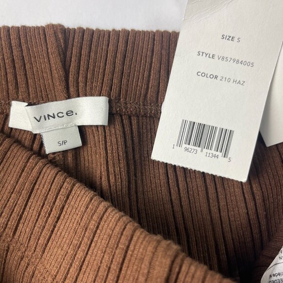 NWT VINCE Rib Flared Pant Size S - Picture 6 of 6